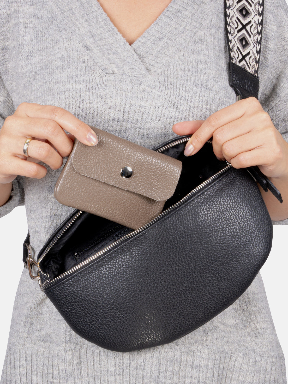 Geldbörse taupe - Mia