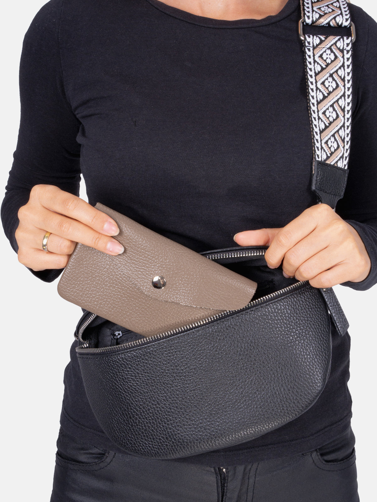 Geldbörse taupe - Sakura