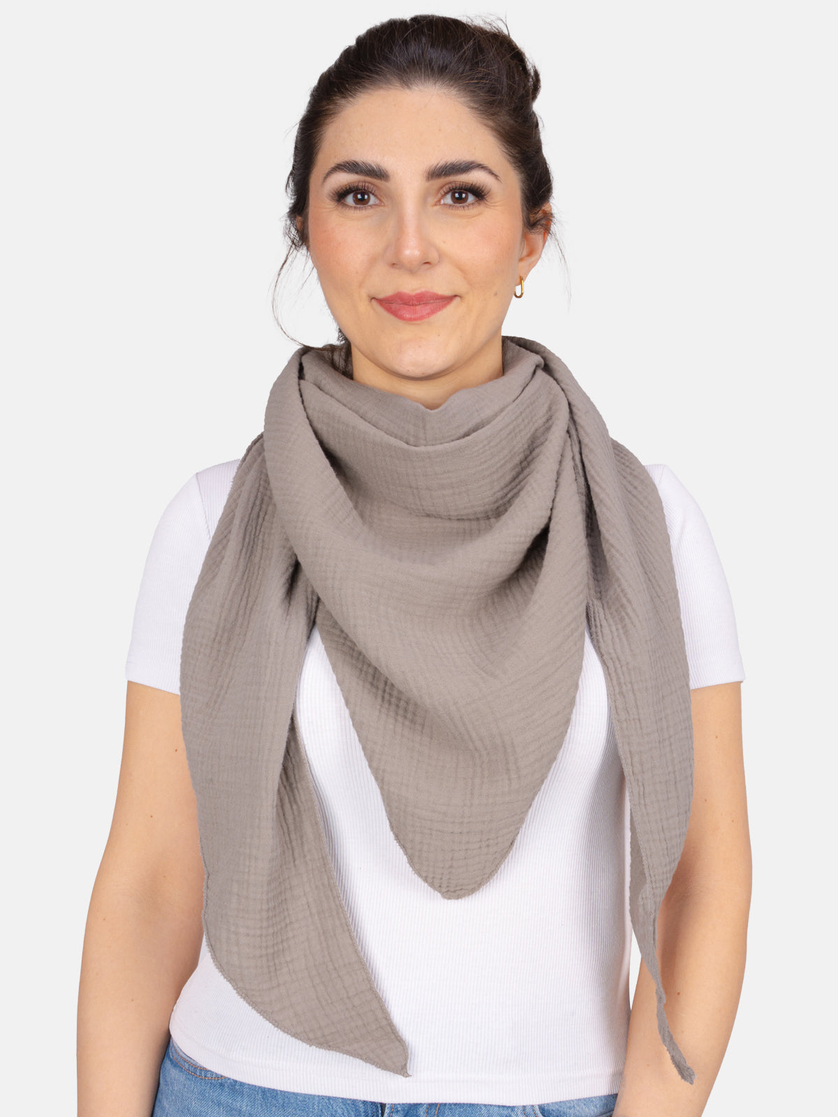 Musselin Schal Dreieck-Form - Luisa