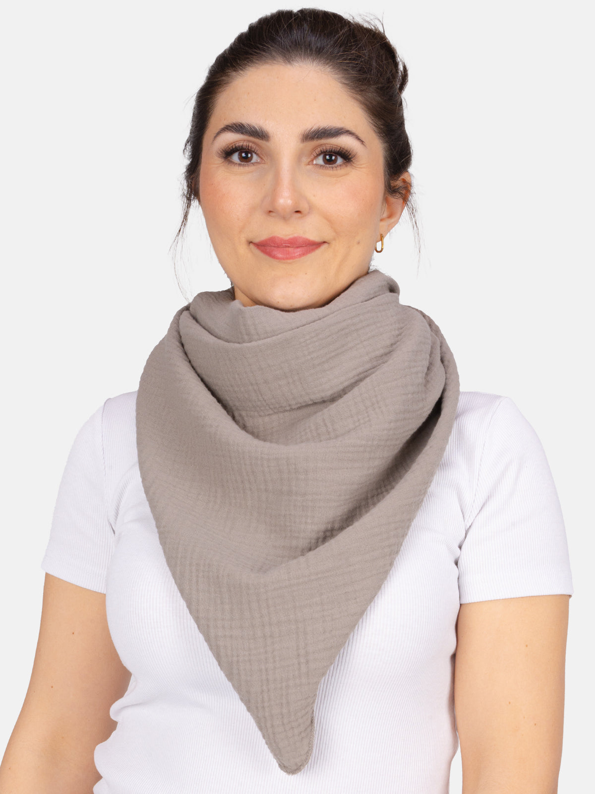 Musselin Schal Dreieck-Form - Luisa