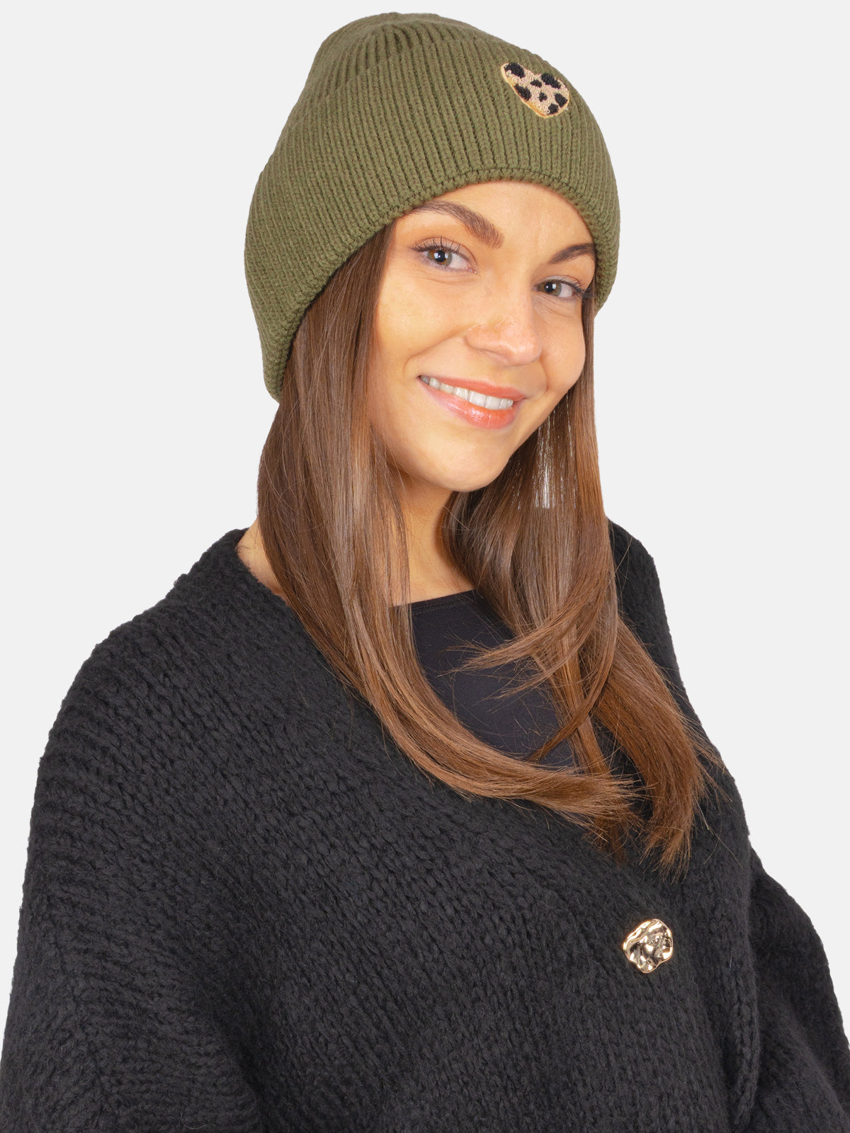 Damen Mütze mit Herz - Zoe