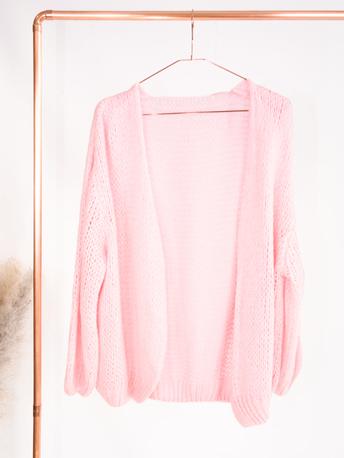 Damen Strick Cardigan - rosa - Sally