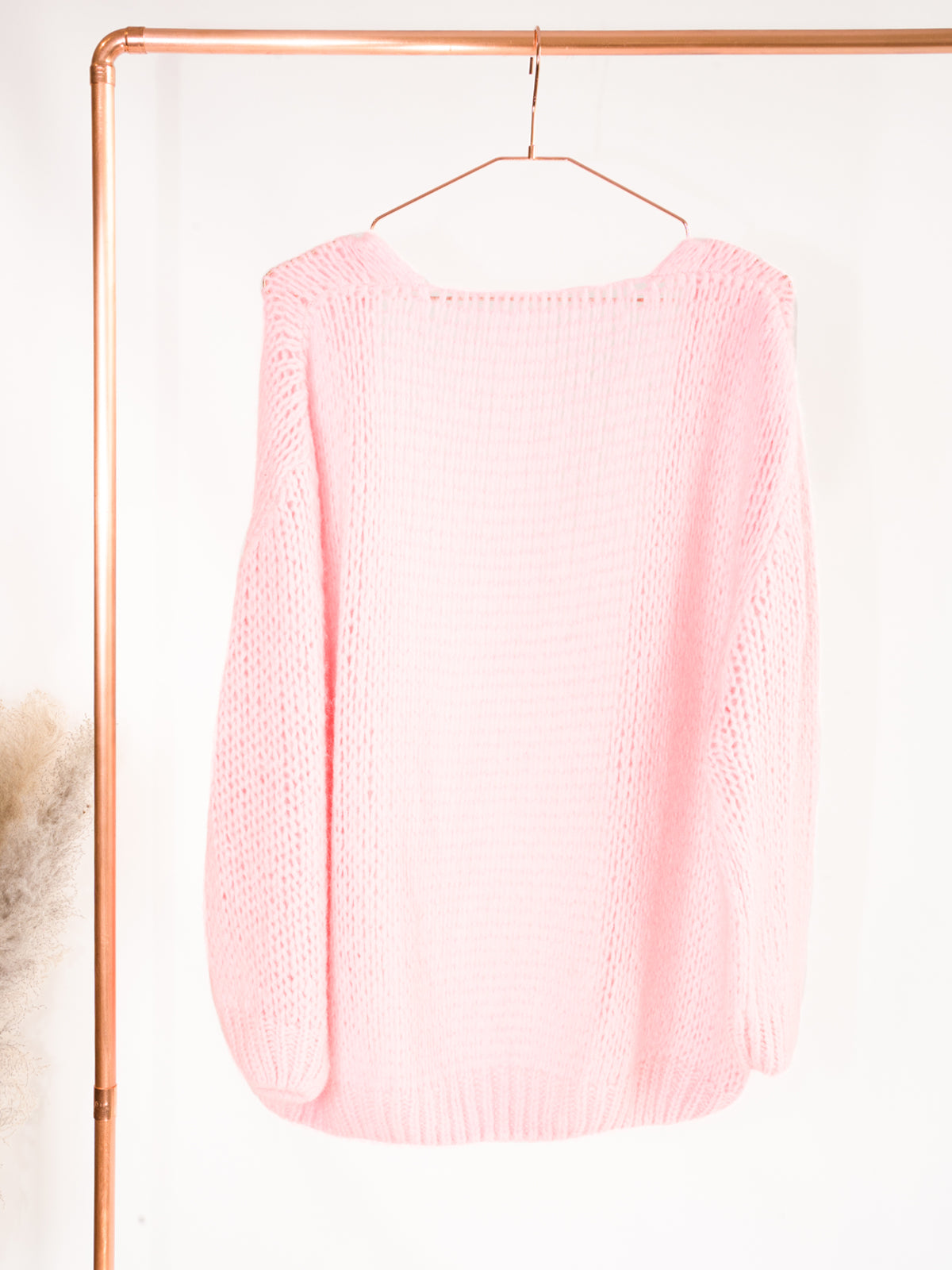 Damen Strick Cardigan - rosa - Sally