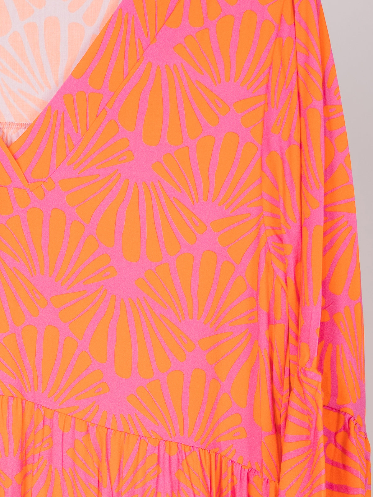 Langes Kleid - pink orange - Pinky