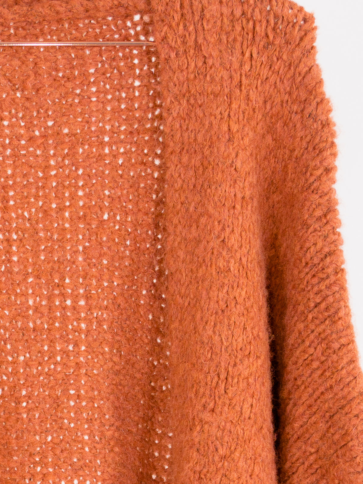 Strickjacke lang - mehrfarbig - Caro