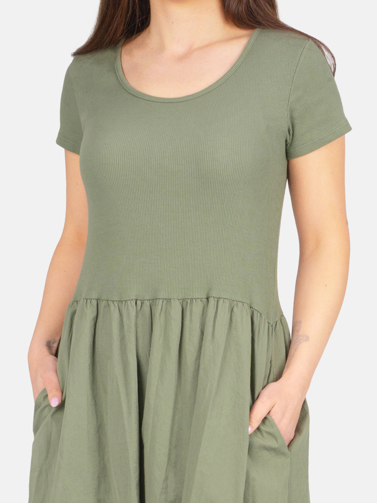 Lockere Damen Maxi Kleid - Ayda