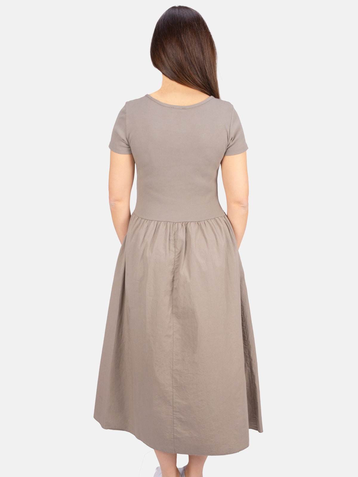 Lockere Damen Maxi Kleid - Ayda