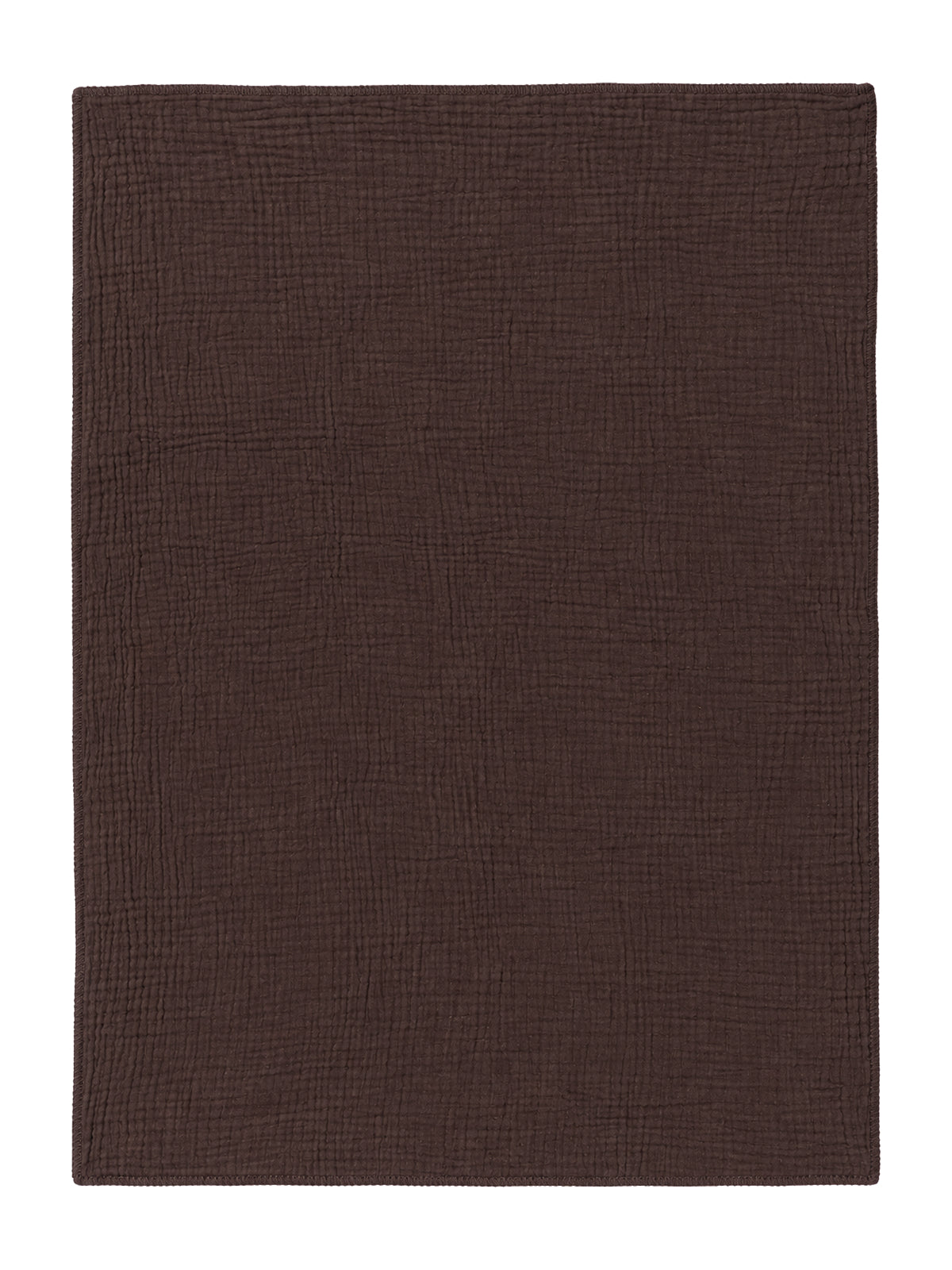 Musselin Schal Rechteck Uni #Farbe_Mokka