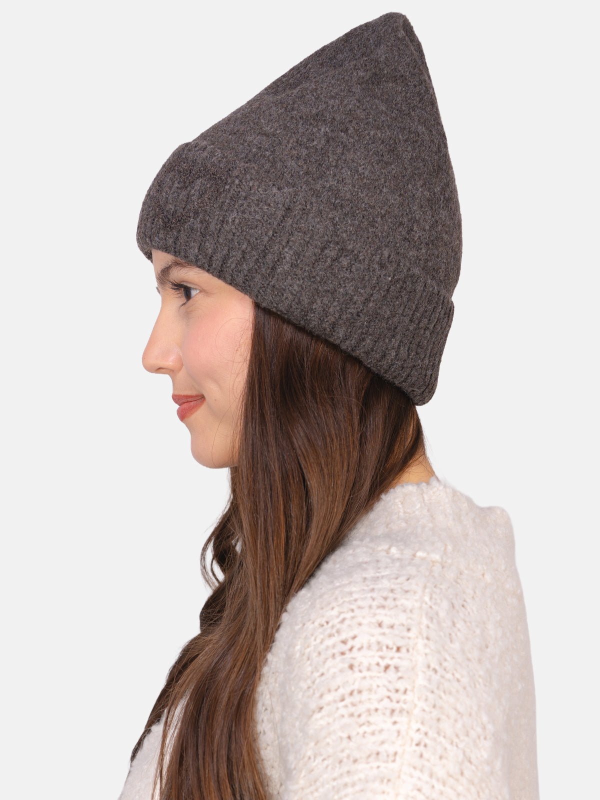Beanie Mütze mit Herz Siena #Farbe_Dark Coffee