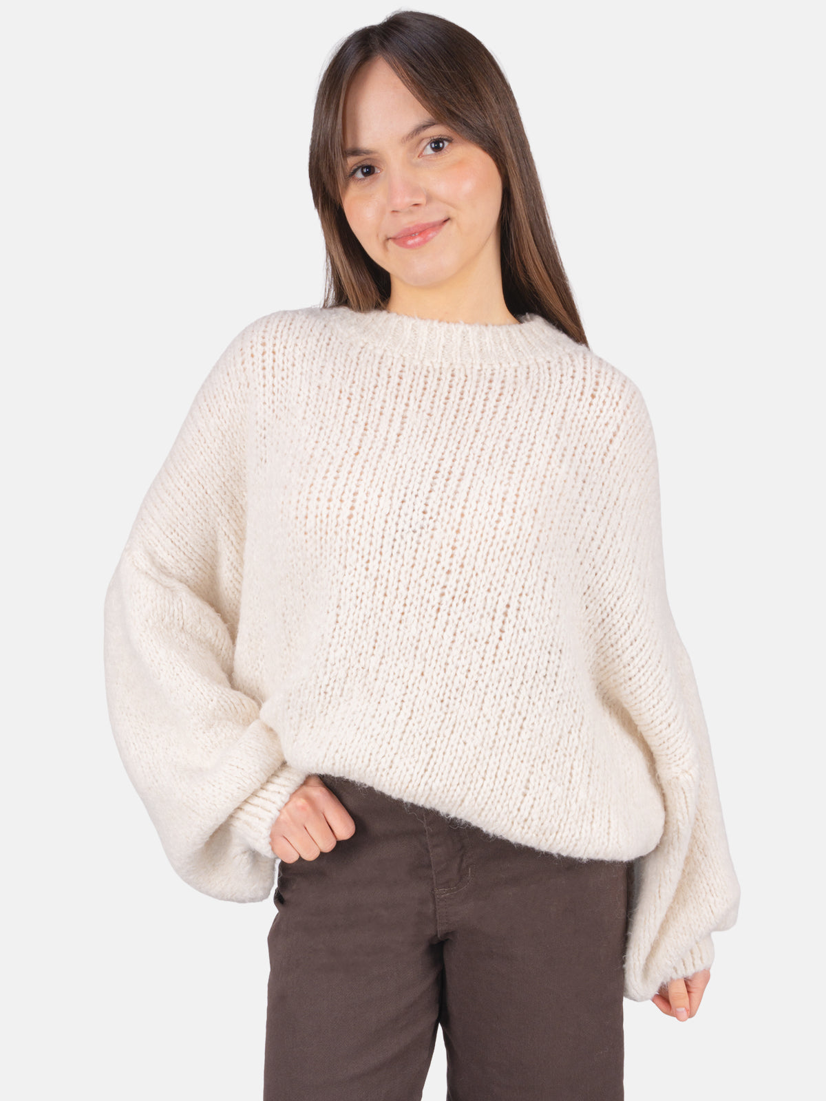Strick Pullover aus Woll-Mix - Adelina