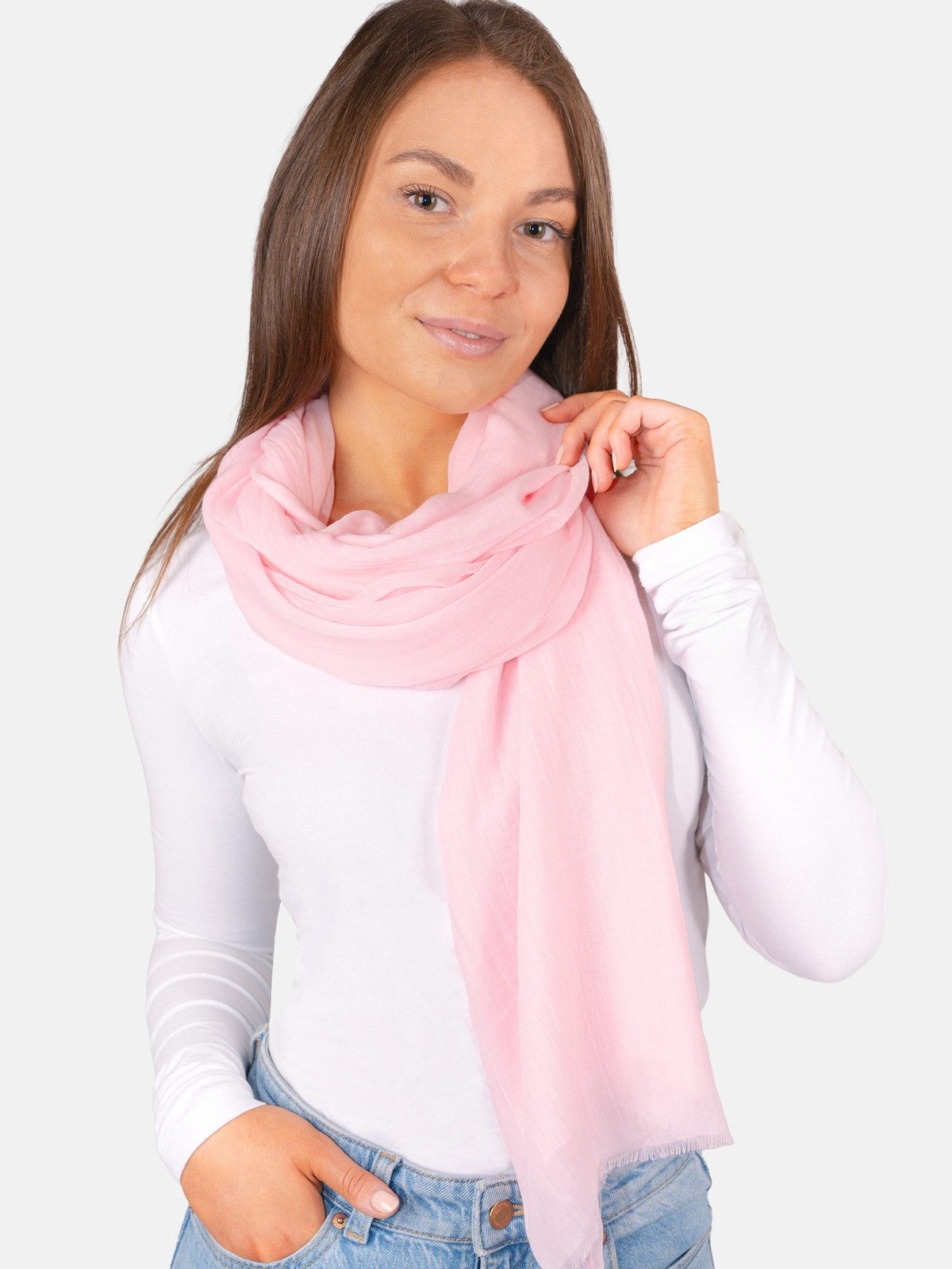 Schal Alessandra in Rosa #Farbe_Rosa