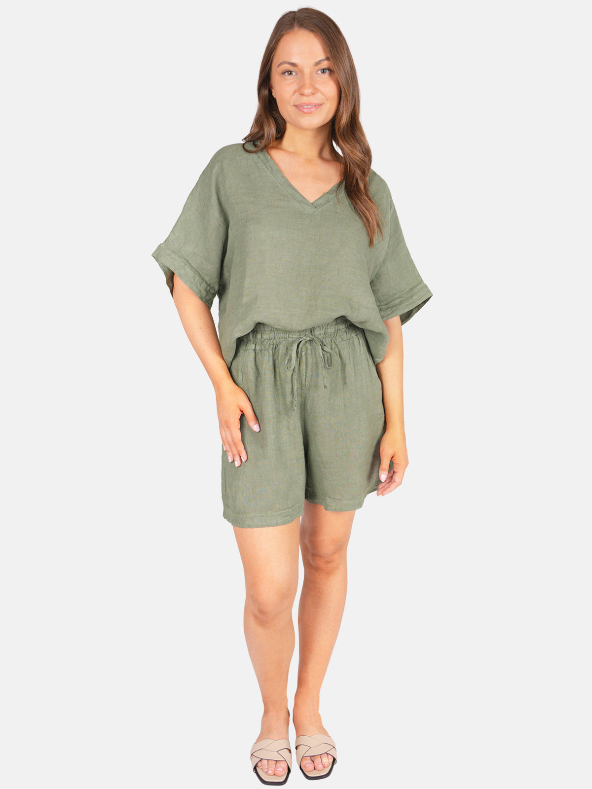Leinen Shorts - Beatrice