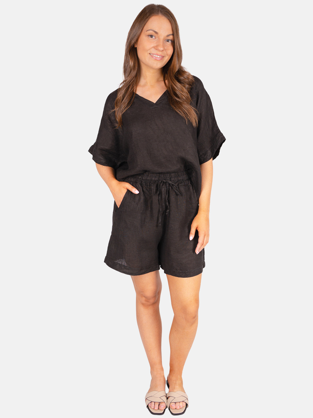 Leinen Shorts - Beatrice