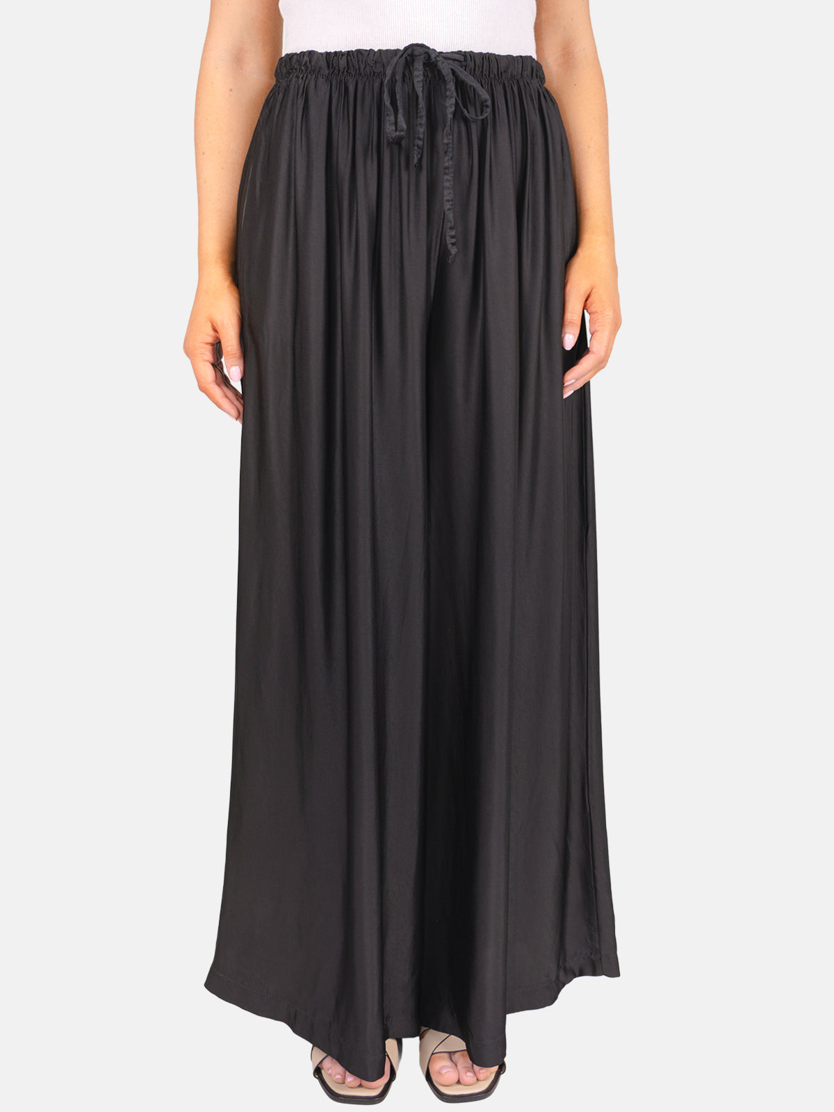 Satinhose loose fit - Bianca