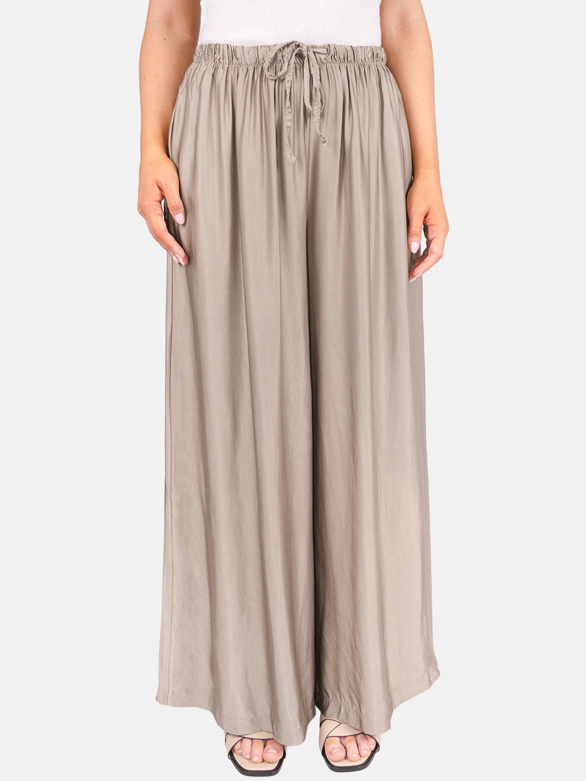 Satinhose loose fit - Bianca