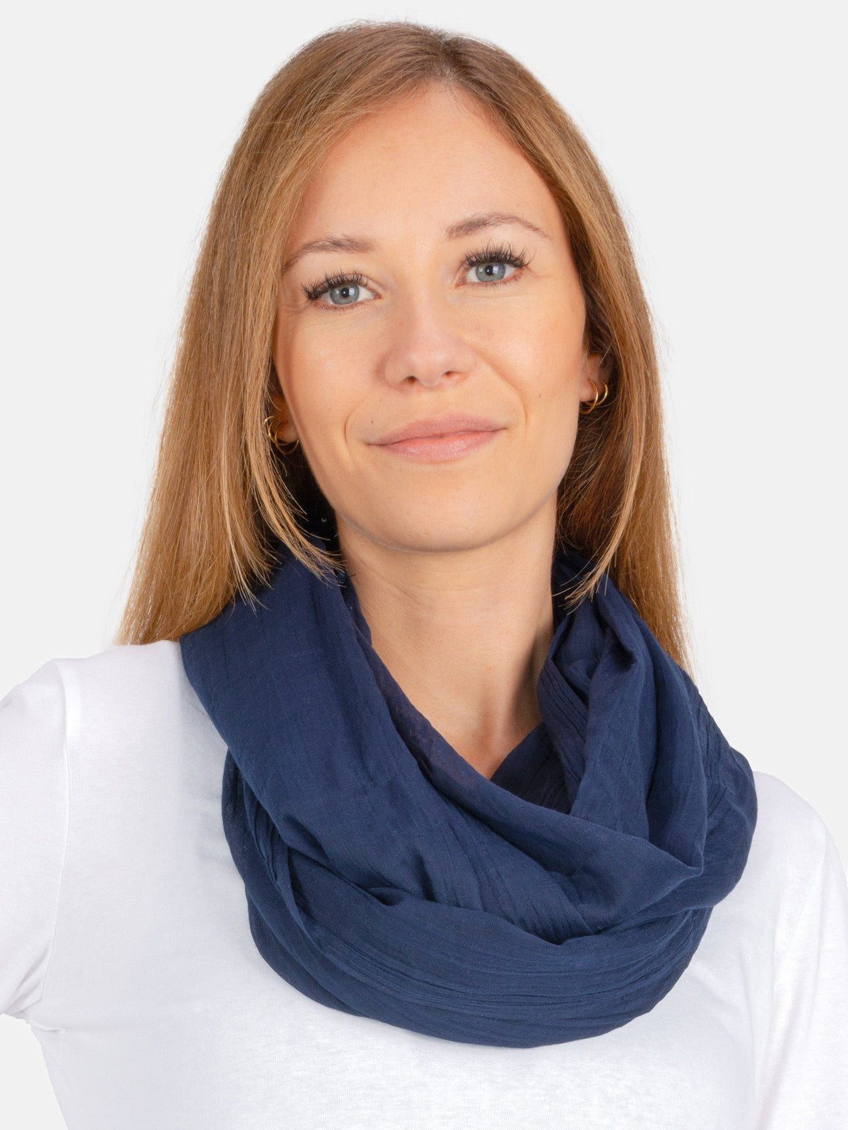Loop Carina in Dunkelblau #Farbe_Dunkelblau