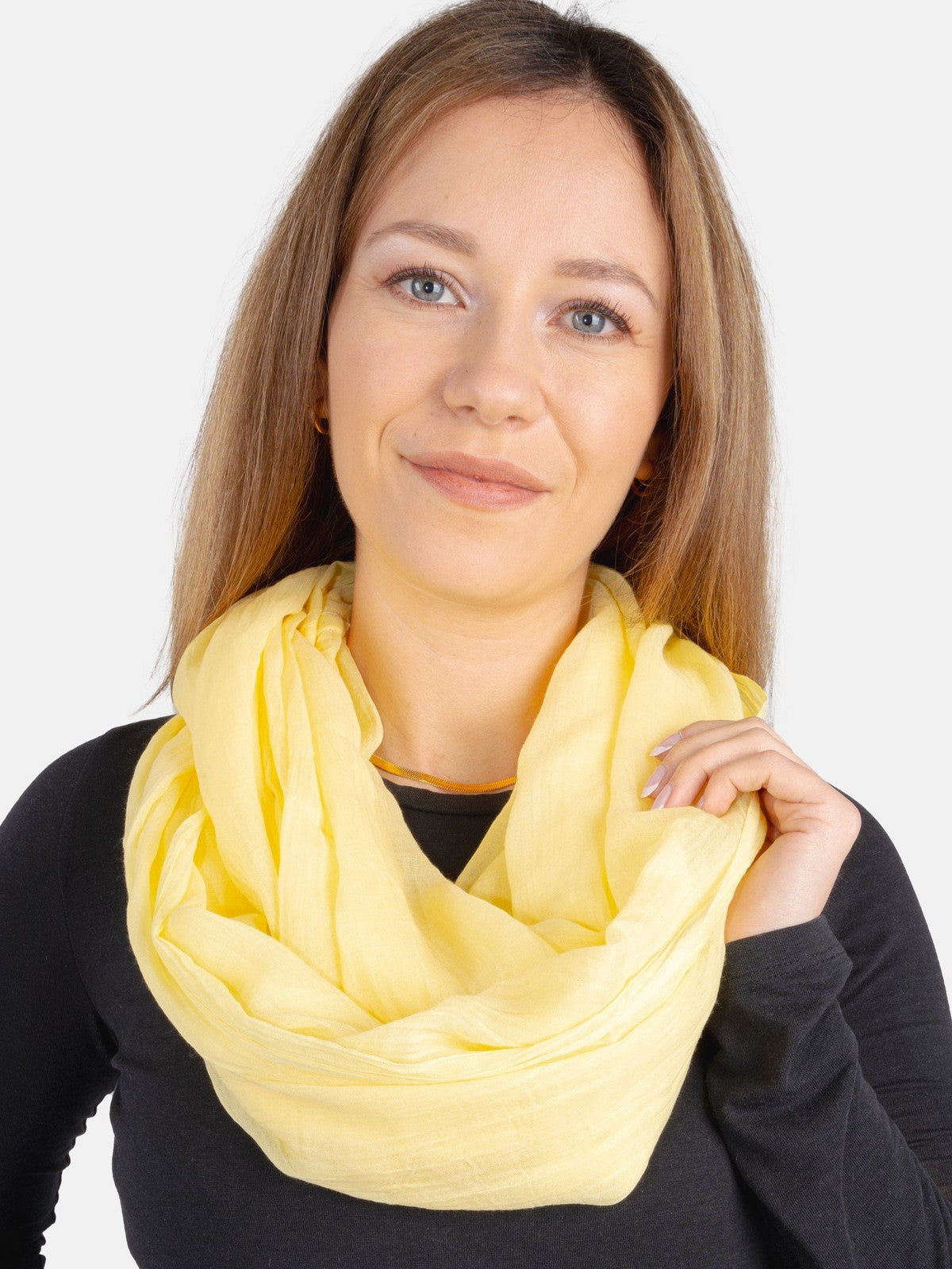 Loop Carina in Gelb #Farbe_Gelb