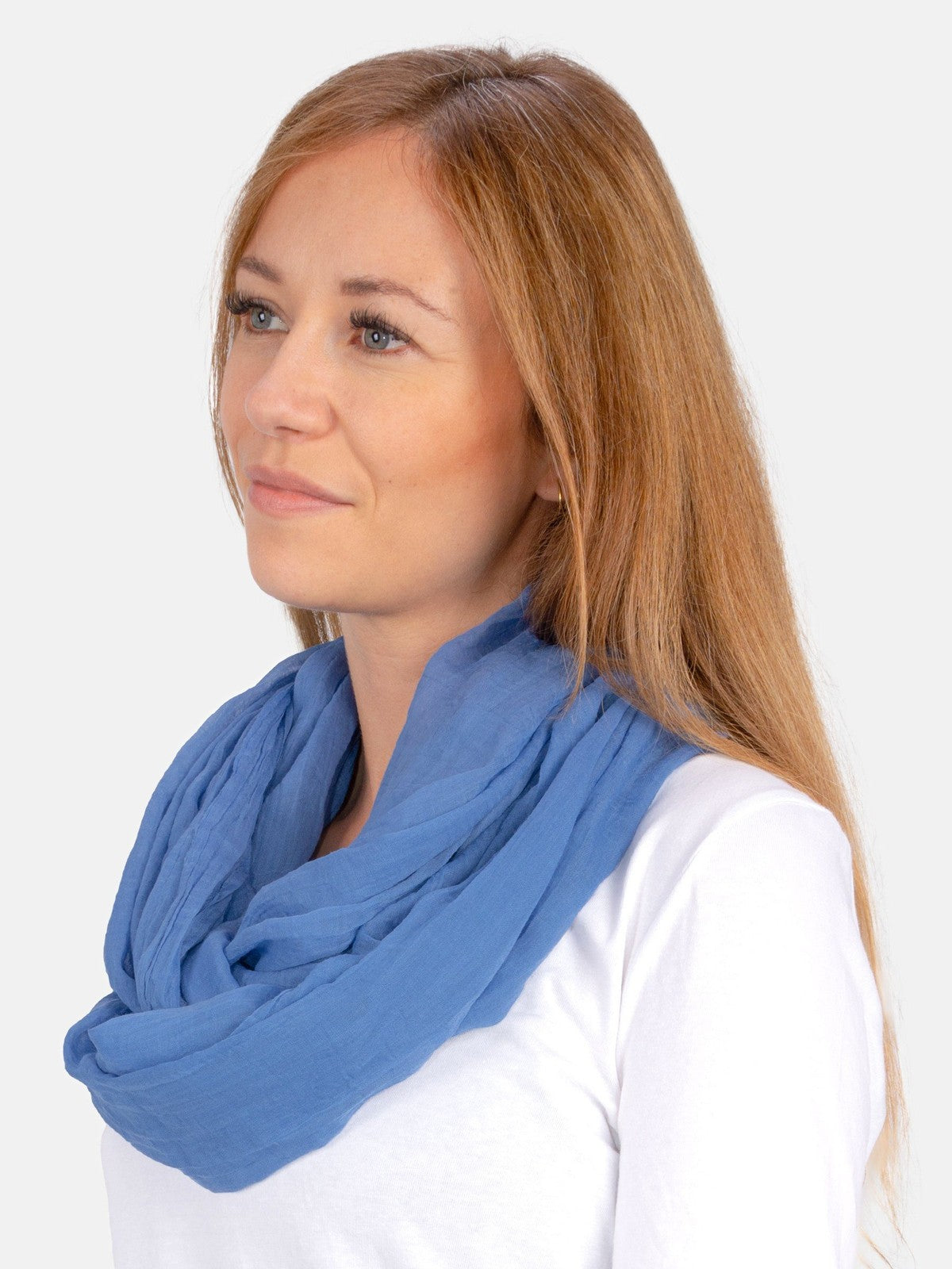 Loop Carina in Jeansblau #Farbe_Jeansblau