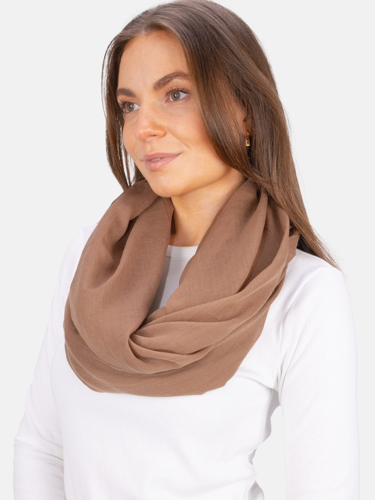 Loop Carina in Light Brown #Farbe_Light Brown