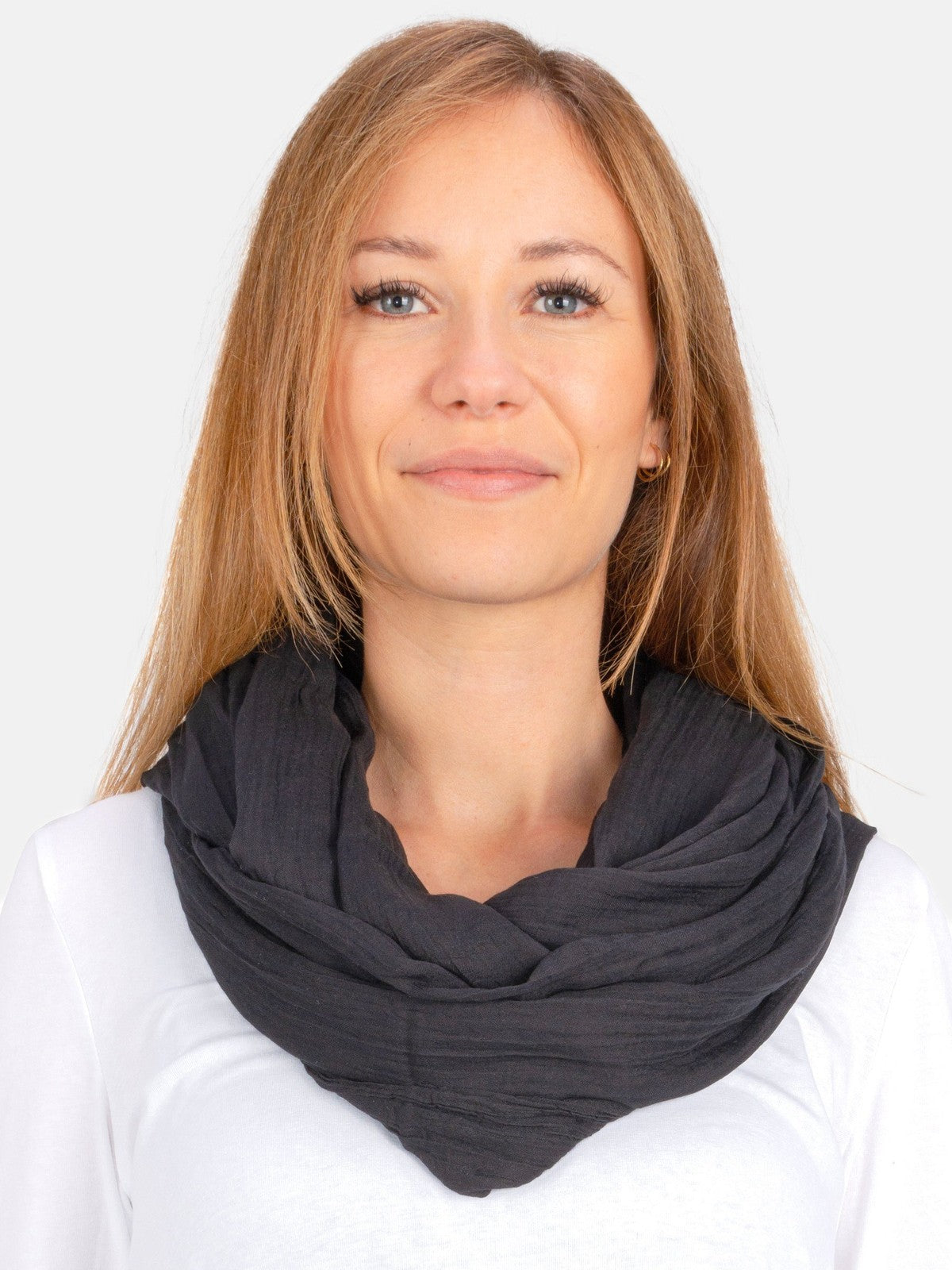 Loop Carina in Schwarz #Farbe_Schwarz