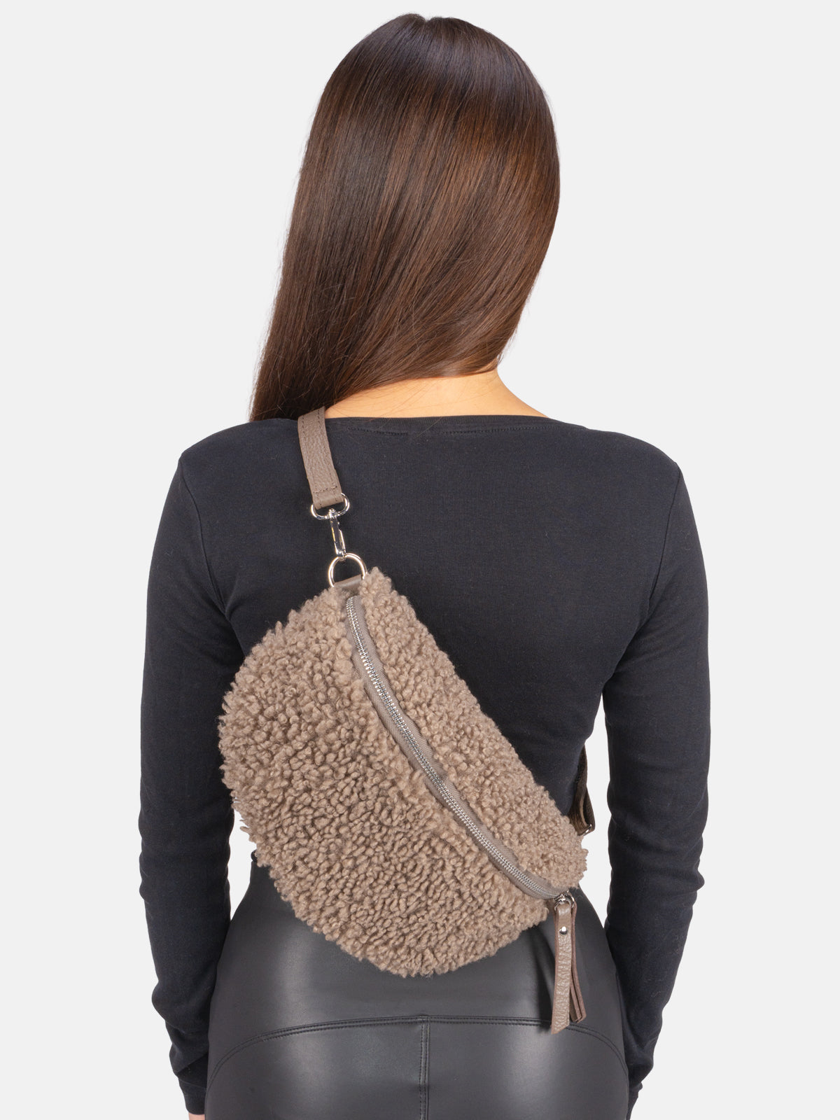 Stofftasche Crossbody Bag mittelgroß - Curly - mehrere Farben