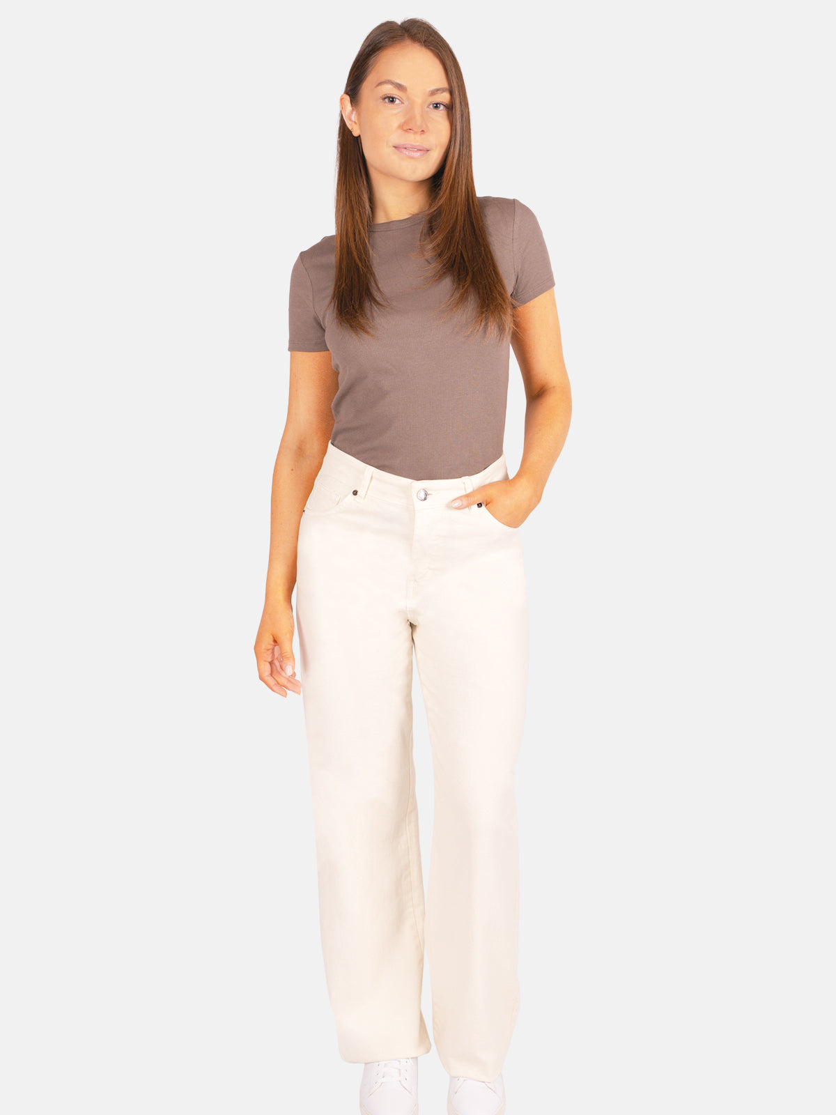 Jeans Straight Leg Hose - Estelle