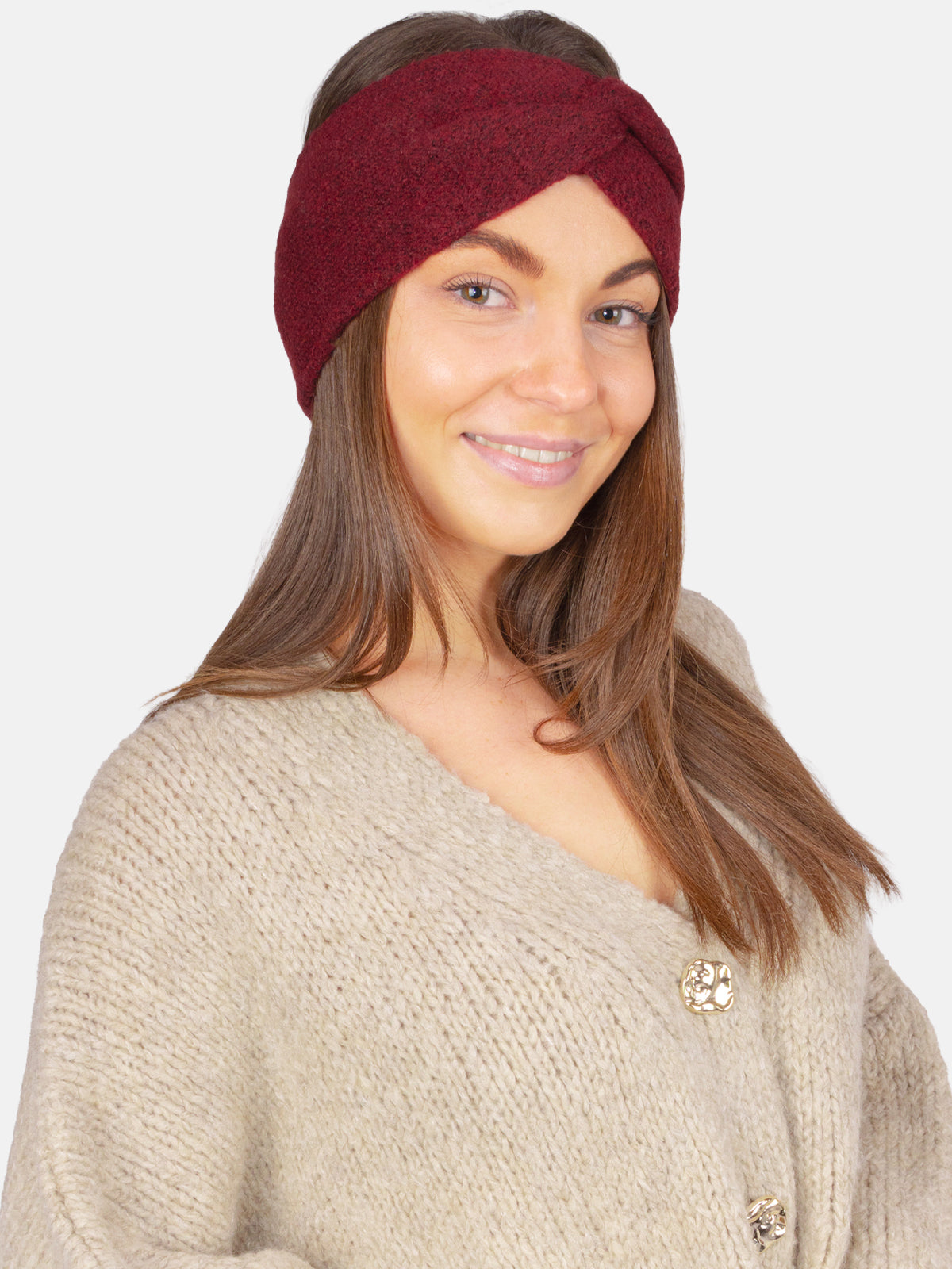 Damen Stirnband Uni - Fiona