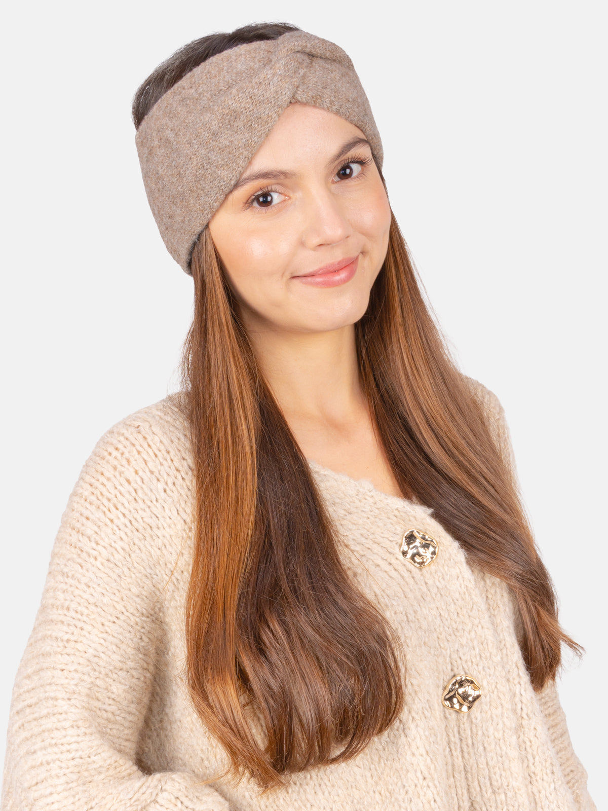 Damen Stirnband Uni - Fiona