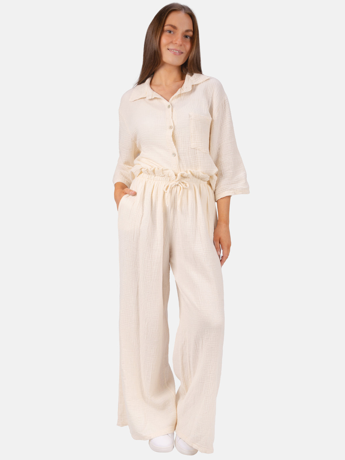 Lockere Musselinhose - Liska