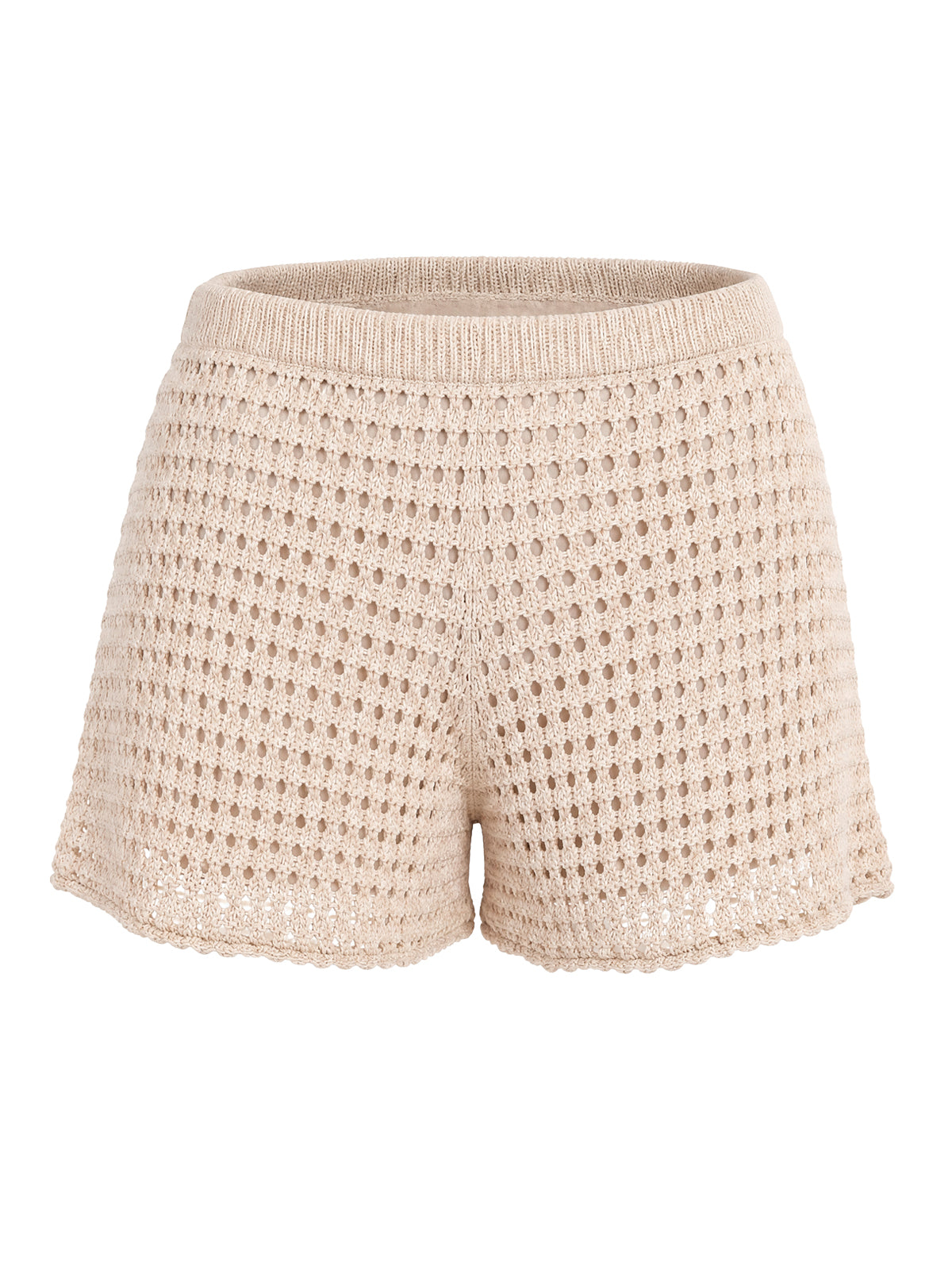 Strick Shorts mit Häkeloptik - Malou
