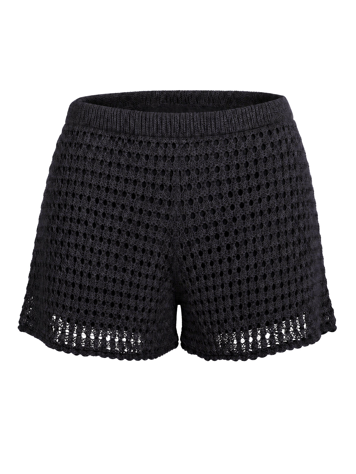 Strick Shorts mit Häkeloptik - Malou