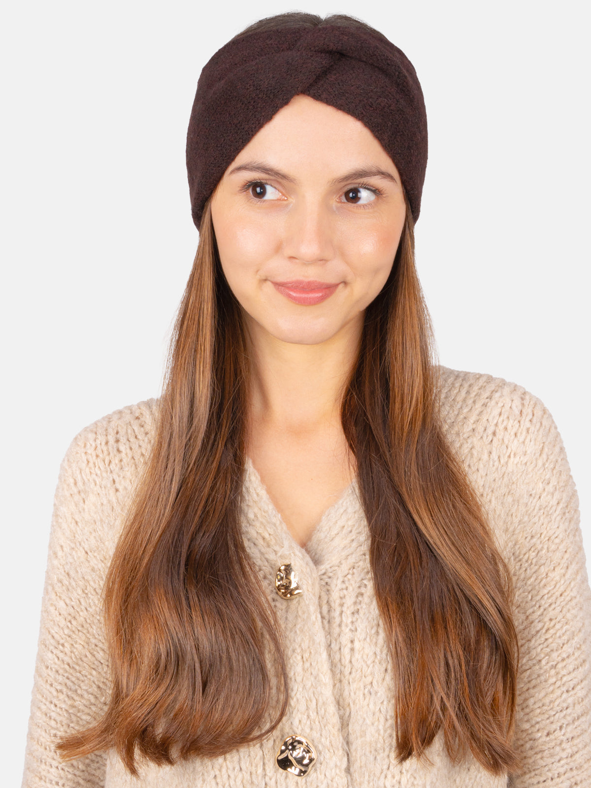 Damen Stirnband Uni - Fiona