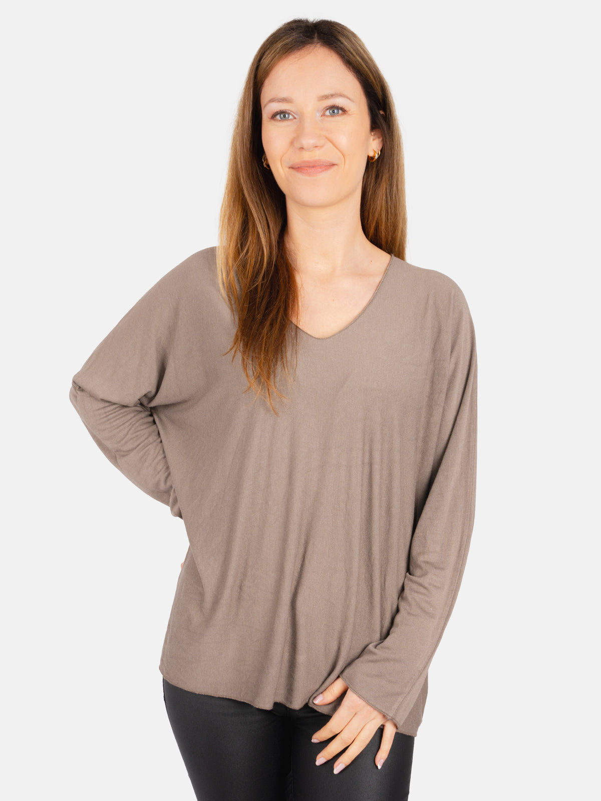 Lockeres & bequemes Damen Langarmshirt - Maya