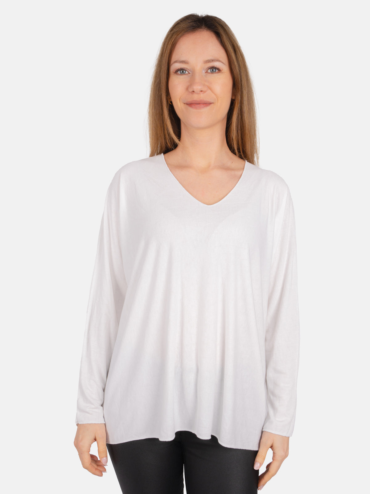 Lockeres & bequemes Damen Langarmshirt - Maya