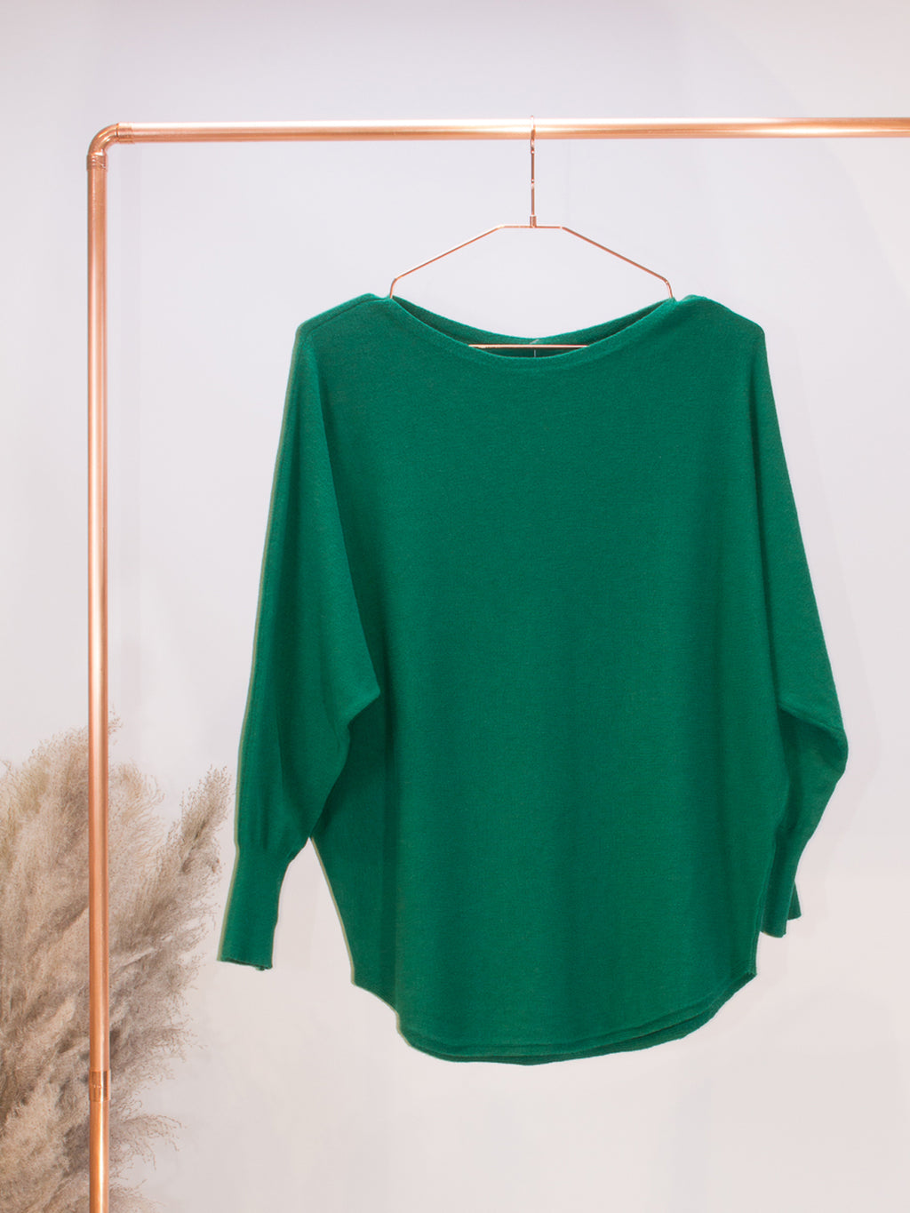 pullover fledermaus�rmel gr�n